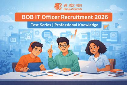 Bob Computer Knowledge Paper BOB IT Officer Recruitment 2026 Test Series | Professional Knowledge